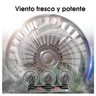 Foto 3 | Ventilador Para Auto De 360 Grados Belug Para El Tablero Del Coche Con Usb