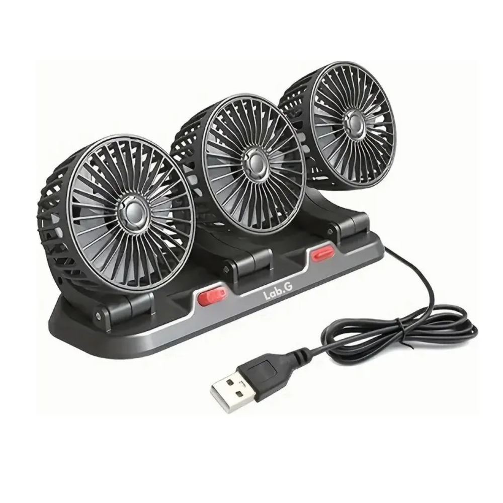 Foto 1 | Ventilador Para Auto De 360 Grados Lab.g Para El Tablero Del Coche Con Usb