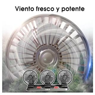 Foto 3 | Ventilador Para Auto De 360 Grados Lab.g Para El Tablero Del Coche Con Usb