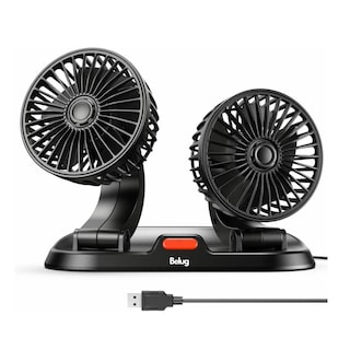 Foto 1 | Ventilador Para Autos De Tablero Belug Negro