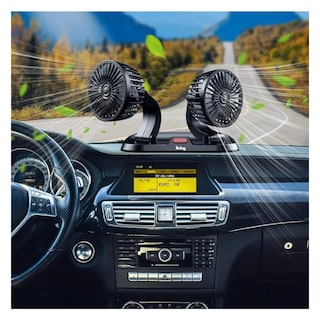 Foto 5 | Ventilador Para Autos De Tablero Belug Negro