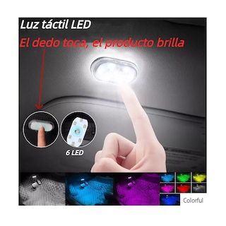 Foto 4 | Lámpara Para Auto Techo Cajuela Lectura Interior Inalámbrica Eo Safe Imports Esi-13828 Multicolor