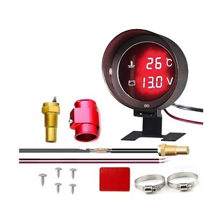 Foto 1 | Voltímetro Digital(sensor),medidor De Temperatura Automático Eo Safe Imports Esi-19978 Multicolor