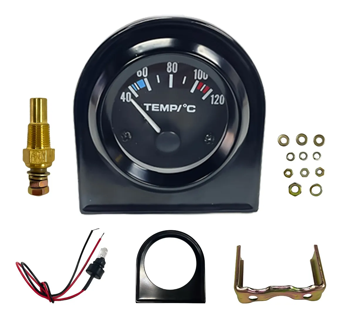 Foto 4 pulgar | ''medidor De Temperatura Refrigerante Agua Universal Autos 12v ''