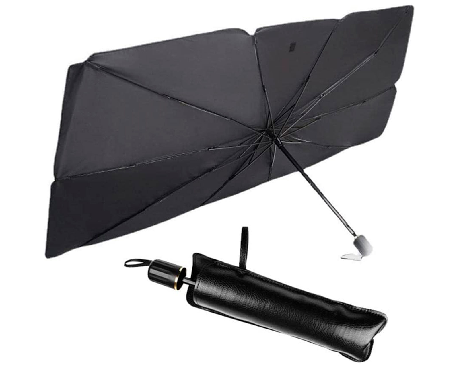 Cubre sol Parasol Retráctil tipo sombrilla Para Parabrisas  para Auto O Camioneta