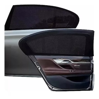 Foto 3 | Parasol Auto Trasera Y Frontal Ventana Malla Mosquitera 4pcs Eo Safe Imports Esi-13831 Negro