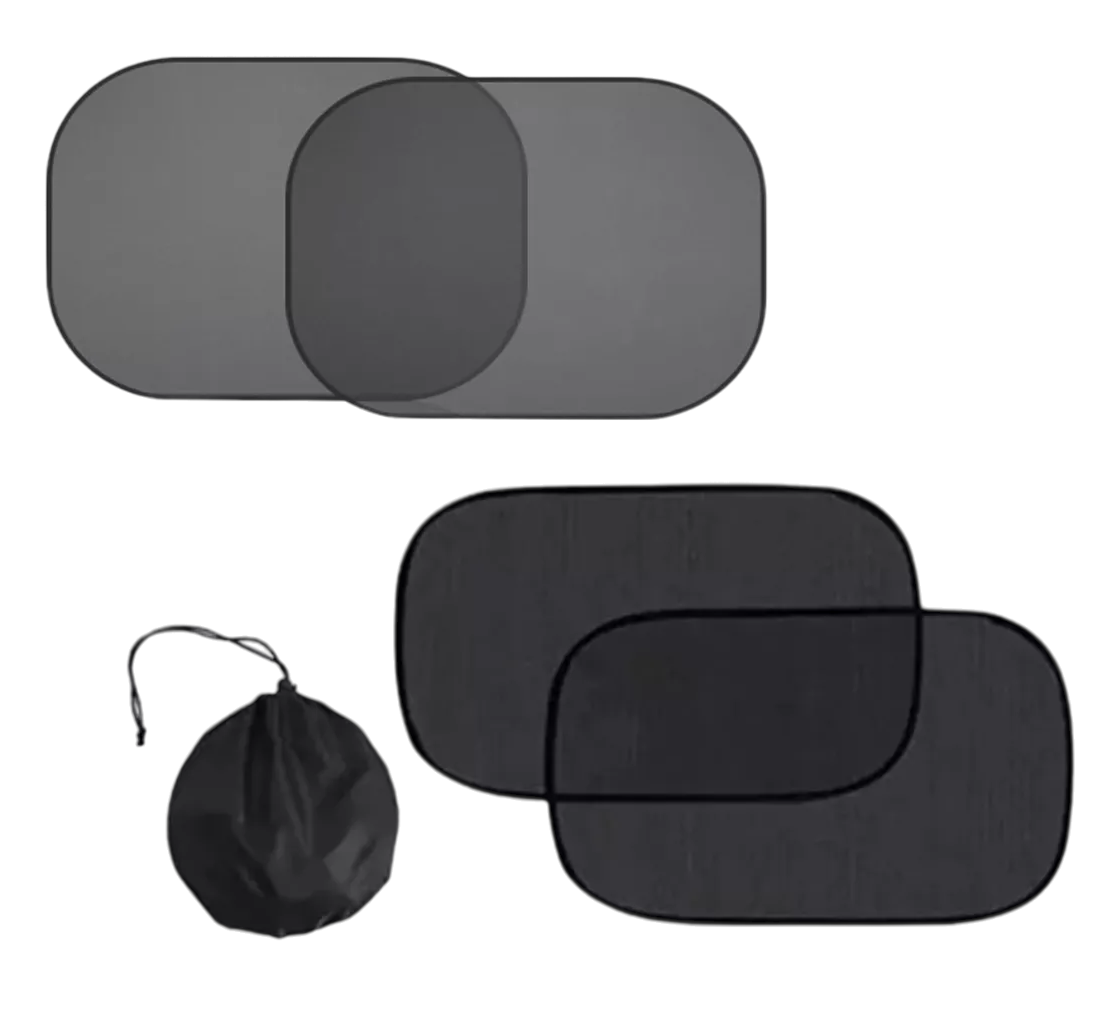 Parasol Para Ventana De Coche Para Bebé Bloquea Los Rayos Uv Negro