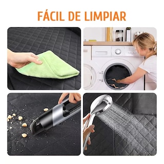 Foto 3 | Funda Impermeable Eo Safe Imports Esi-6051 color Negro Cubre Asiento para Mascotas de Auto