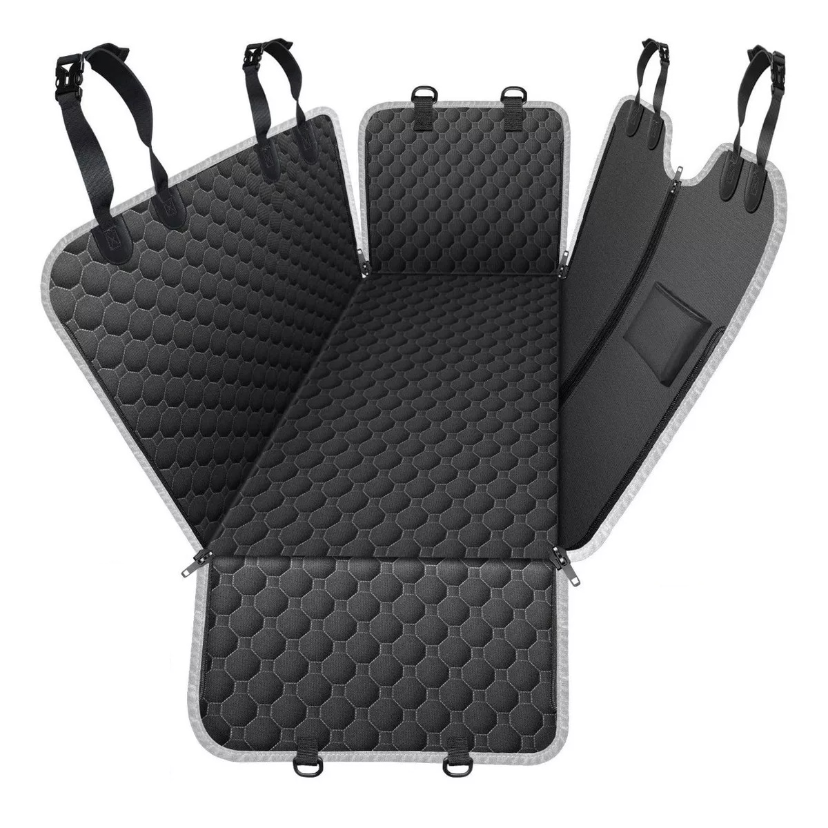 Cubre Asiento para Mascotas de Auto Eo Safe Imports Esi-7662 color Negro $979