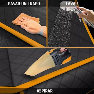 Foto 3 | Cubre Asientos De Auto Para Perro/mascotas Impermeable Eo Safe Imports Esi-10290-1 Negro