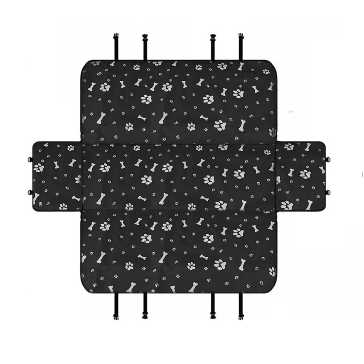 Cubre Asientos Auto Para Mascotas Impermeable Eo Safe Imports Esi-10291-1 Multicolor $529