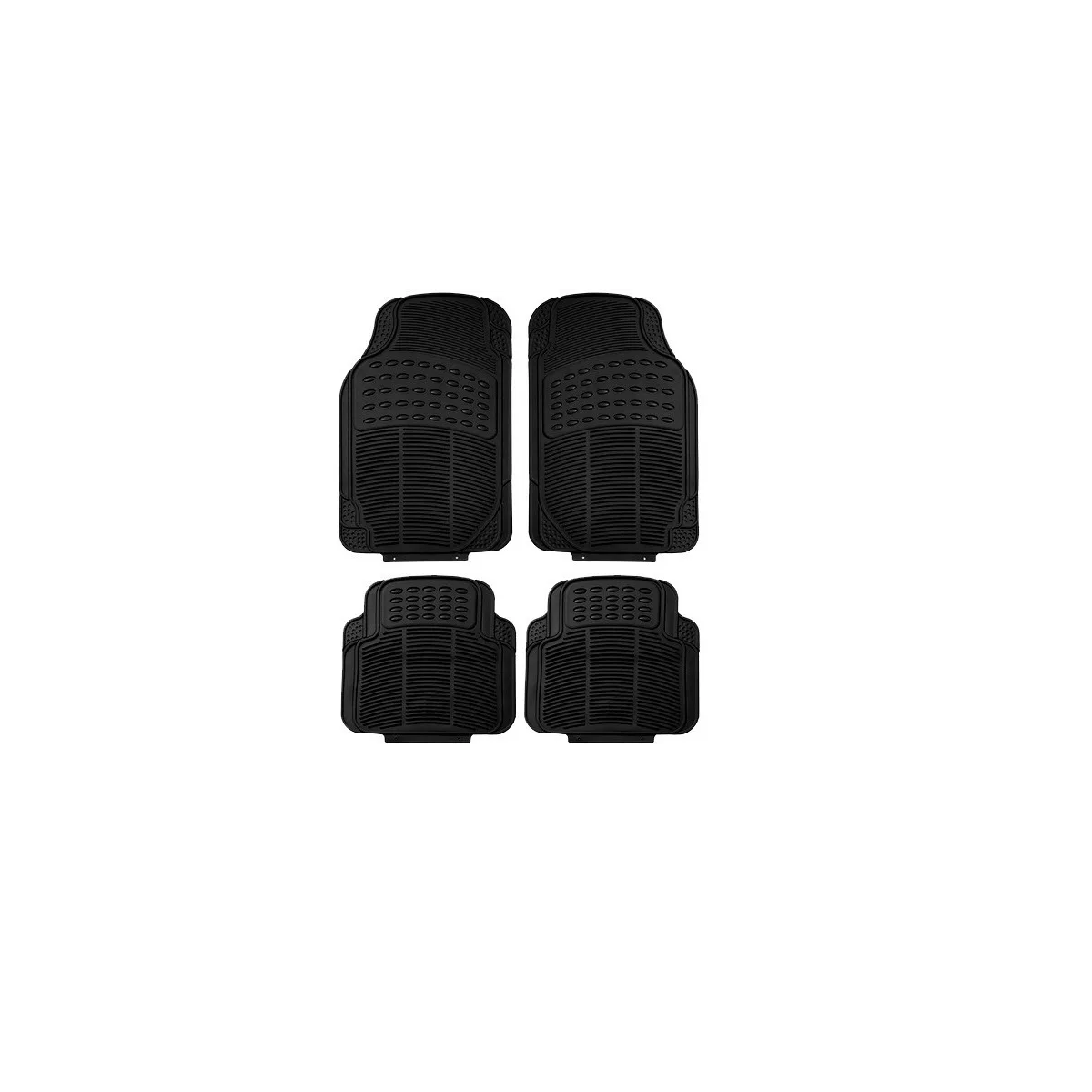 Foto 2 pulgar | Tapete Para Auto Universal Uso Rudo Juego De 4 Piezas Eo Safe Imports Esi-12653 Negro