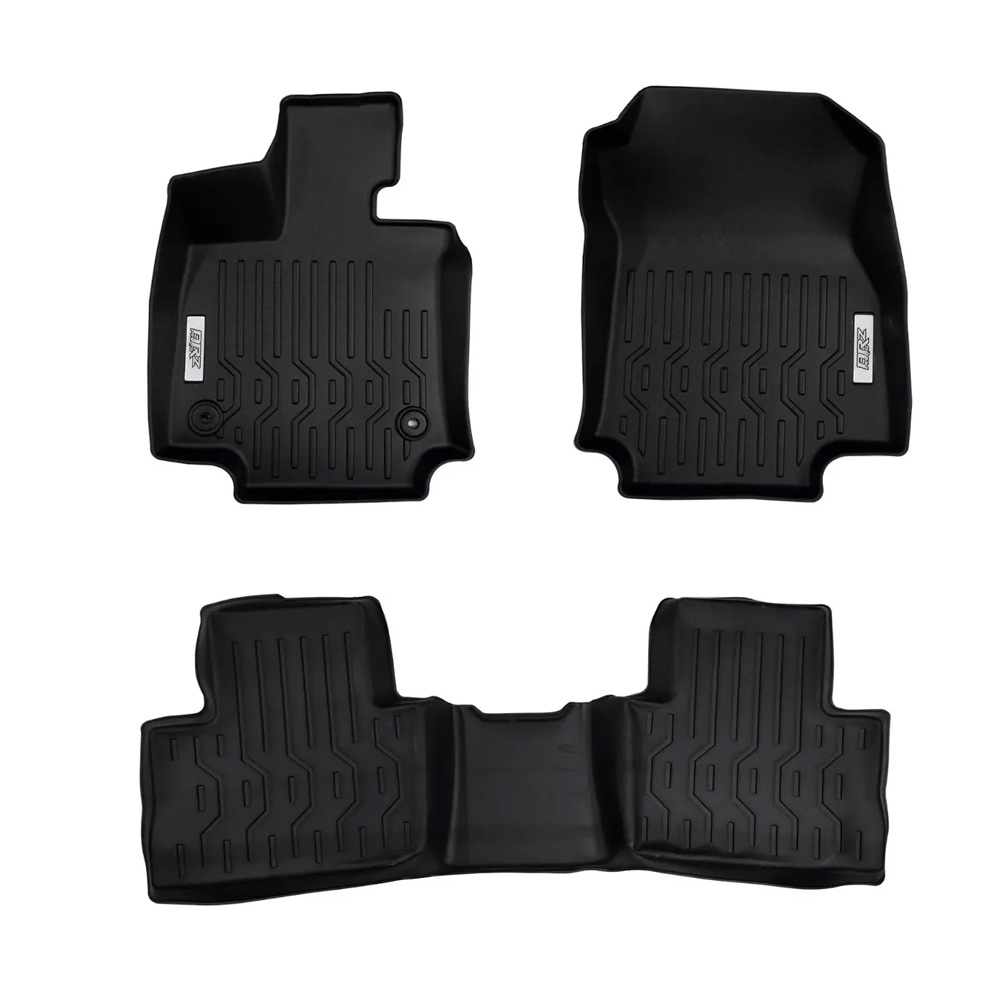 Tapetes De Uso Rudo Compatible Con Rav4 Del Año 2019-2023 | Dunari Powersports | A2246 | Color Negro