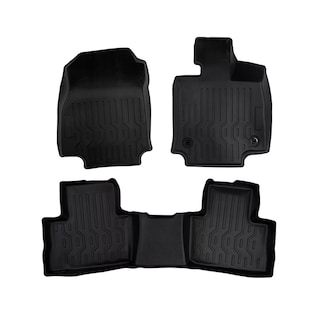 Foto 2 | Tapetes De Uso Rudo Compatible Con Rav4 Del Año 2019-2023 | Dunari Powersports | A2246 | Color Negro