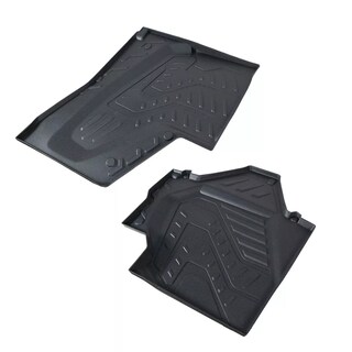 Foto 2 | Tapetes De Uso Rudo Compatible Con Tundra Del Año 2021 2023 | Dunari Powersports | A2487 | Color Negro