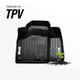 Foto 4 | Tapetes De Uso Rudo Compatible Con X-trail Del Año 2021-2023 | Dunari Powersports | A1828 | Color Negro