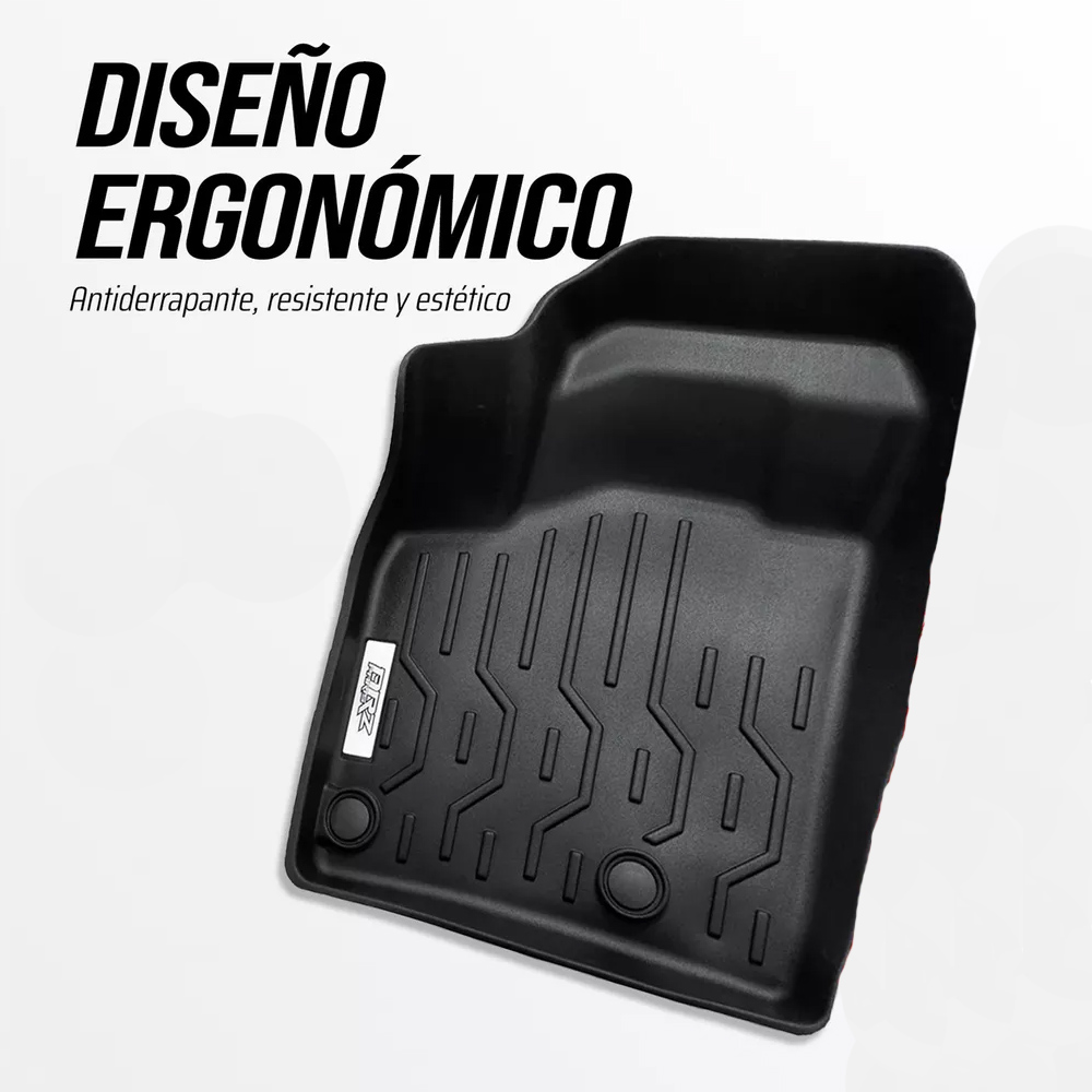 Foto 6 | Tapetes De Uso Rudo Compatible Con Ertiga Del Año 2019 2023 | Dunari Powersports | A1819 | Color Negro