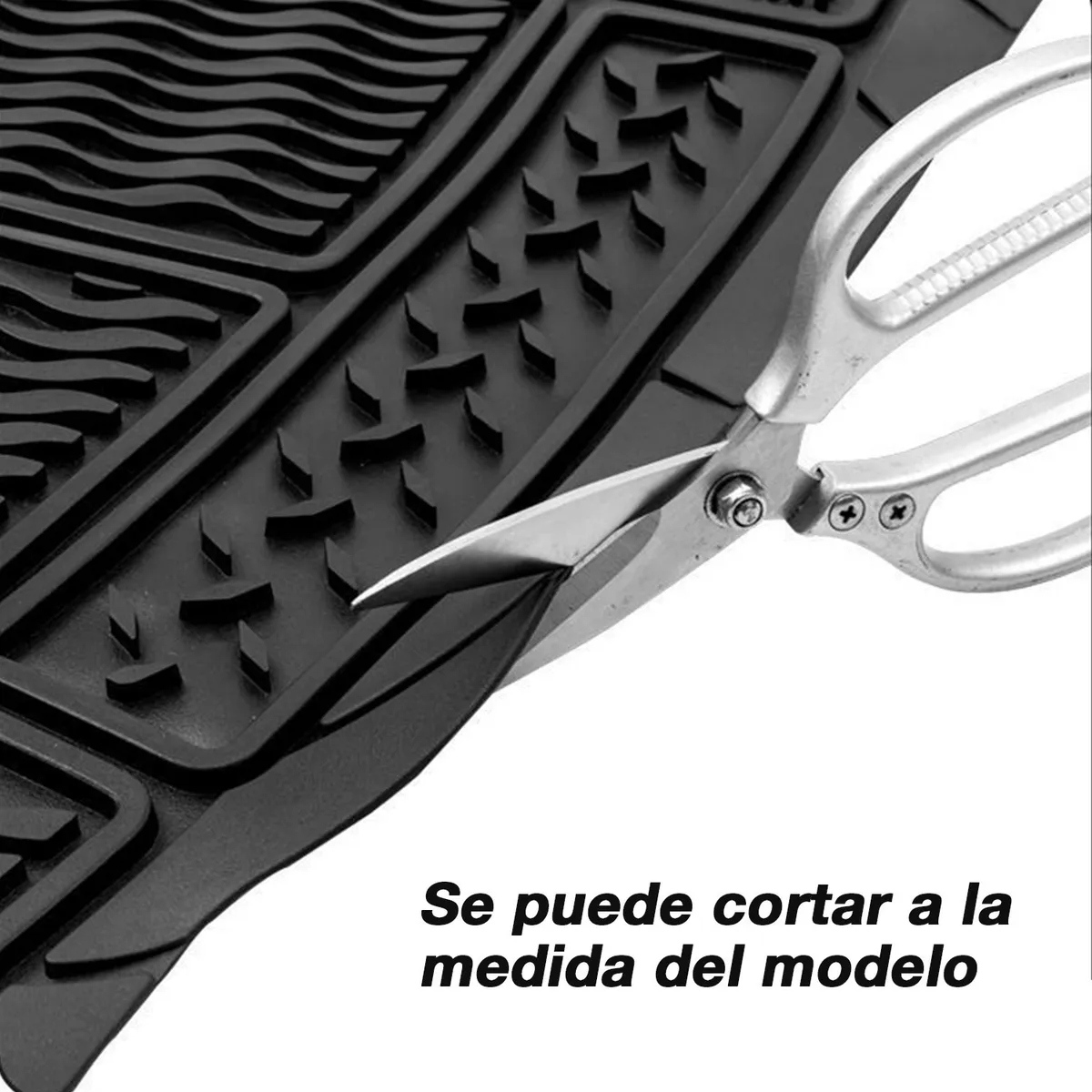 Foto 4 pulgar | Tapete Charola 5 Piezas Metalizado Universal- Uso Rudo Eo Safe Imports Esi-18853 Negro