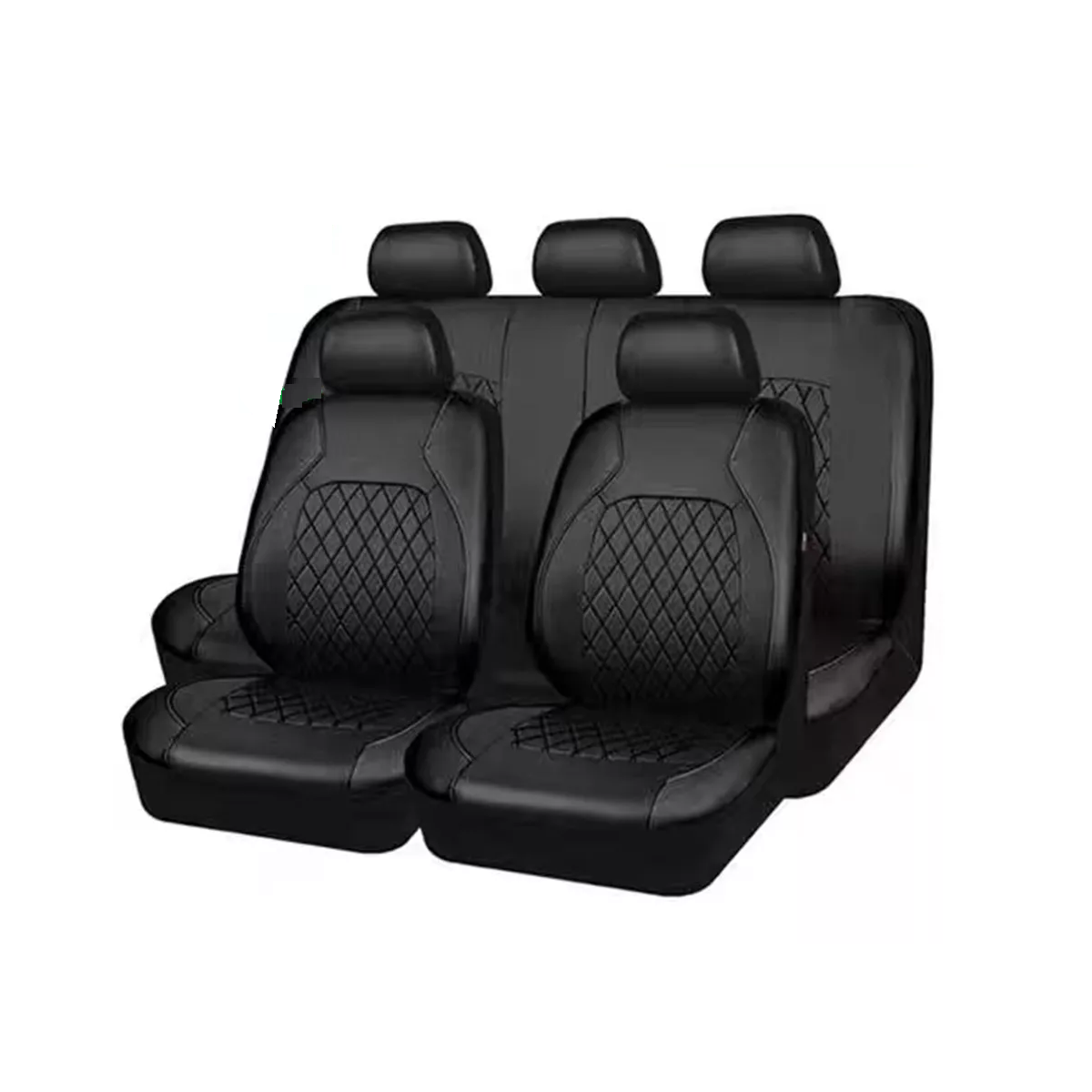 Foto 2 pulgar | Funda de Cuero para Asiento de Coche Universal 9 Pzs Eo Safe Imports Esi-7951 color Negro