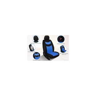 Foto 2 | Fundas De Poliéster Para 5 Asientos De Autoeo Safe Imports Esi-9502 Azul