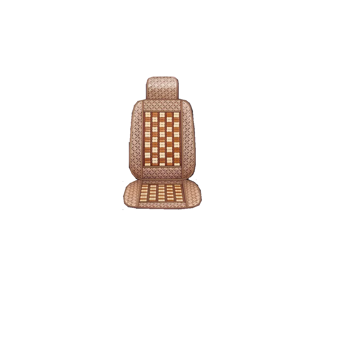 Foto 2 pulgar | Funda de Asiento de Bambú para Auto 2 Piezas Eo Safe Imports Esi-9510 Beige