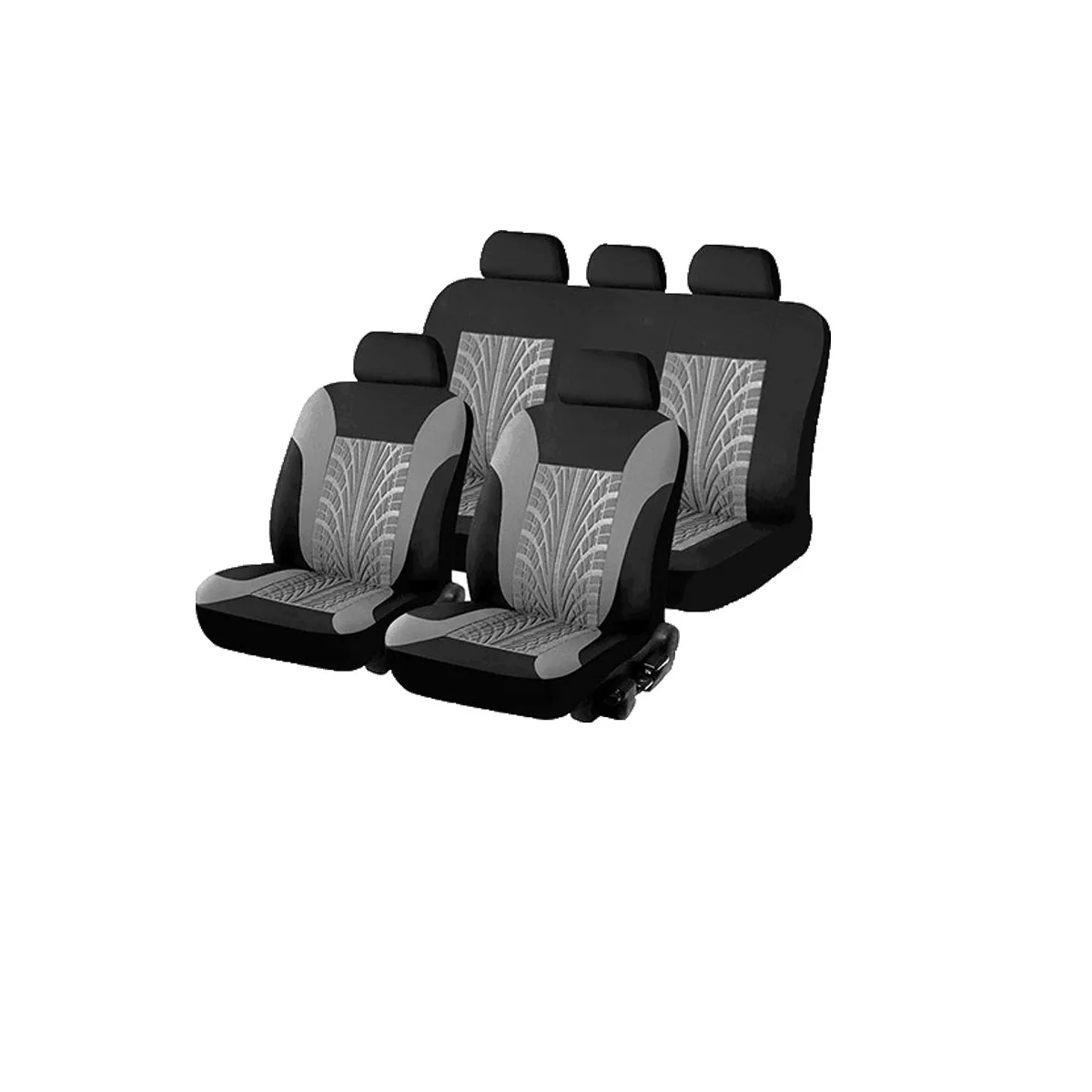 Fundas Eo Safe Imports Esi11540 Gris 9 Piezas para Auto