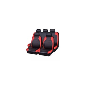 Foto 1 | Fundas De Cuero Para Asientos De Auto, 9 Piezas. Eo Safe Imports Esi-11543 Multicolor