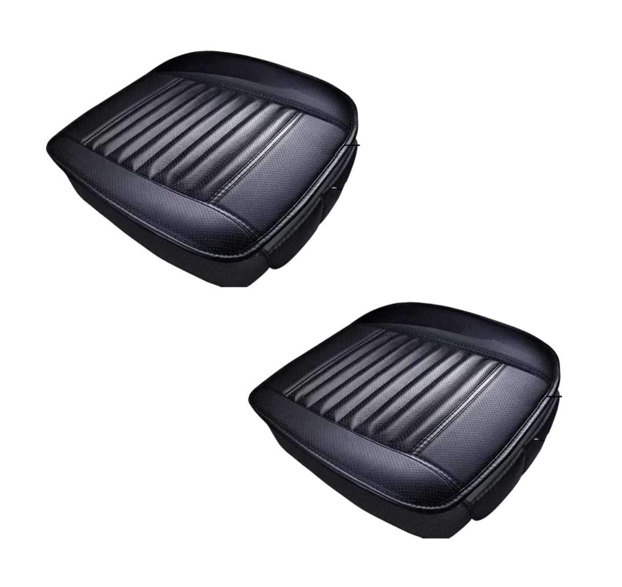 Funda Para Asientos De Auto Protector De Asiento 2 Piezas Negro