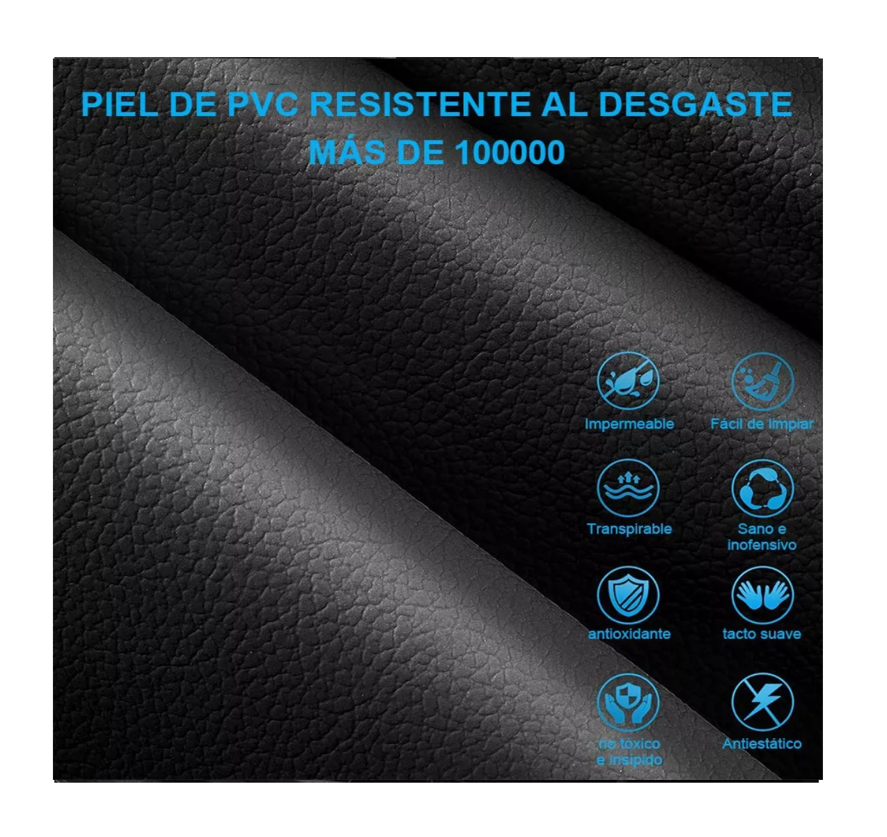 Foto 5 pulgar | Funda Para Asientos De Auto Protector De Asiento 2 Piezas Negro