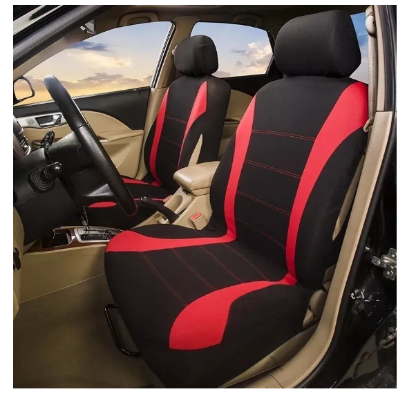 Foto 4 | Fundas Xtellar Para 5 Asientos De Automóvil 9 Piezas Universal Modelo Rojo