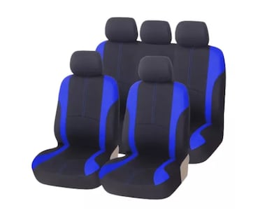 Foto 1 | Fundas Xtellar Para 5 Asientos De Automóvil Color Azul