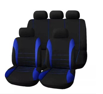 Foto 4 | Fundas Xtellar Para 5 Asientos De Automóvil Color Azul