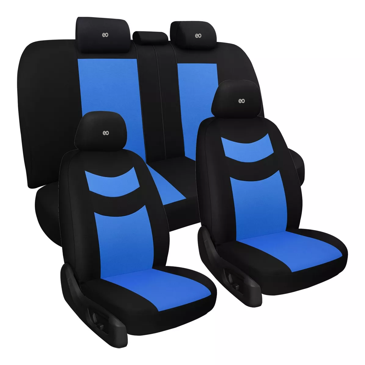 Foto 1 | Fundas De Poliéster Para 5 Asientos Safe Imports Esi-9502-1 Azul