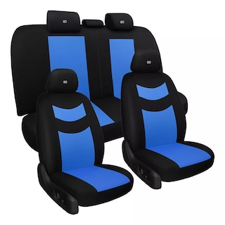 Foto 1 | Fundas De Poliéster Para 5 Asientos Safe Imports Esi-9502-1 Azul