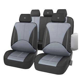 Foto 1 | Funda De Asiento Cuero Empalme Universal Respirable 9pcs Eo Safe Imports Esi-19000 Gris