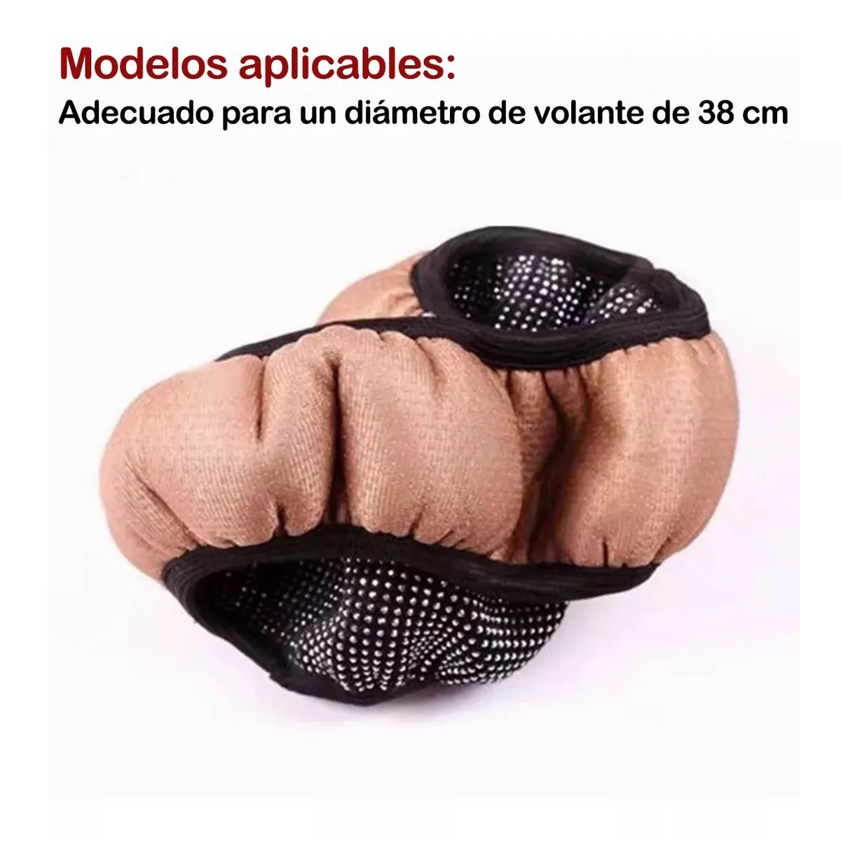 Foto 7 pulgar | Cubre Volante Funda Protector Eo Safe Imports Esi-10251 Negro