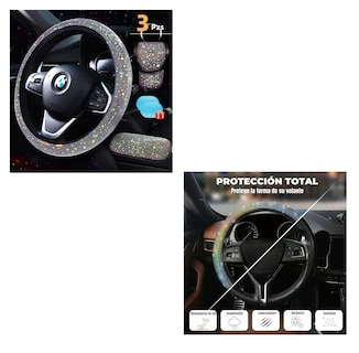 Foto 2 | Accesorios De Auto Con Funda De Volante Para Mujer