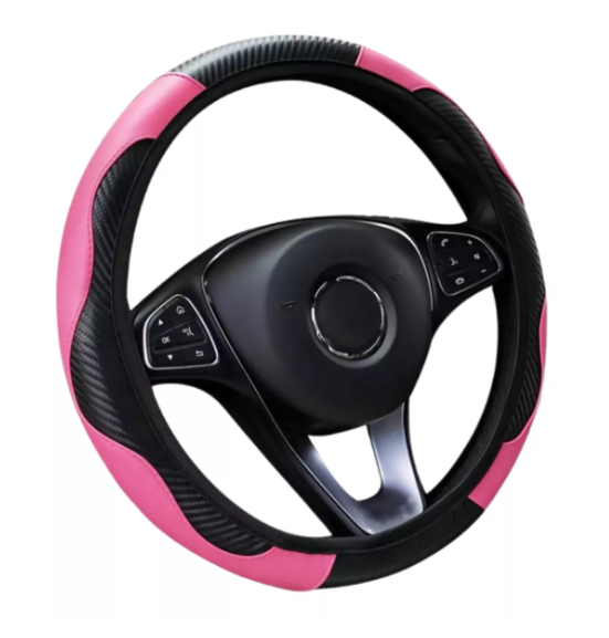 Foto 1 | Funda Xtellar Cubre Volante Deportivo Protector Antiderrapante Auto Modelo Rosa