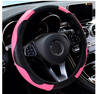 Foto 2 | Funda Xtellar Cubre Volante Deportivo Protector Antiderrapante Auto Modelo Rosa