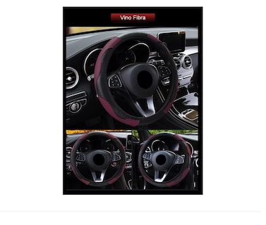 Foto 3 | Funda Cubre Volante Deportivo Protector Antiderrapante Auto Vino Xtellar