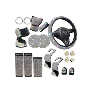 Foto 1 | Funda De Volante Con Accesorios De Mujer Para Auto, 19 Pzas Eo Safe Imports Esi-13839 Multicolor