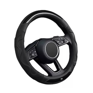 Foto 1 | Funda De Volante De Coche Clásica De Fibra De Carbono, 38 Cm Eo Safe Imports Esi-10252-1 Negro