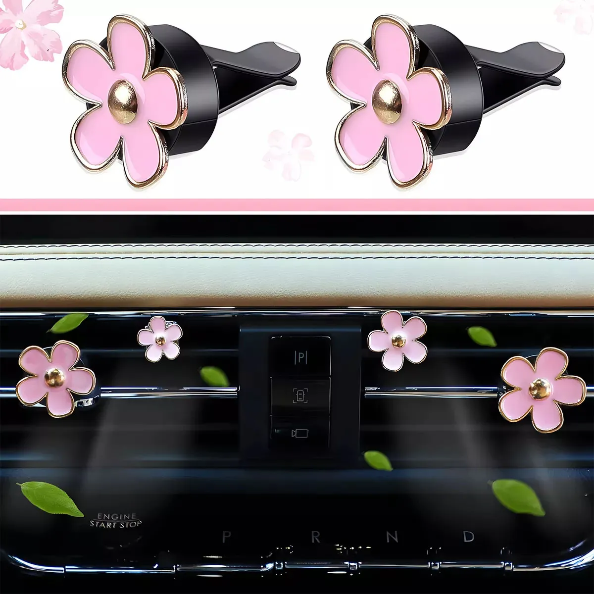 Foto 3 | Set Funda Protector Cubre Volantes Universal Diamante Mujer Eo Safe Imports Esi-19975 Rosa