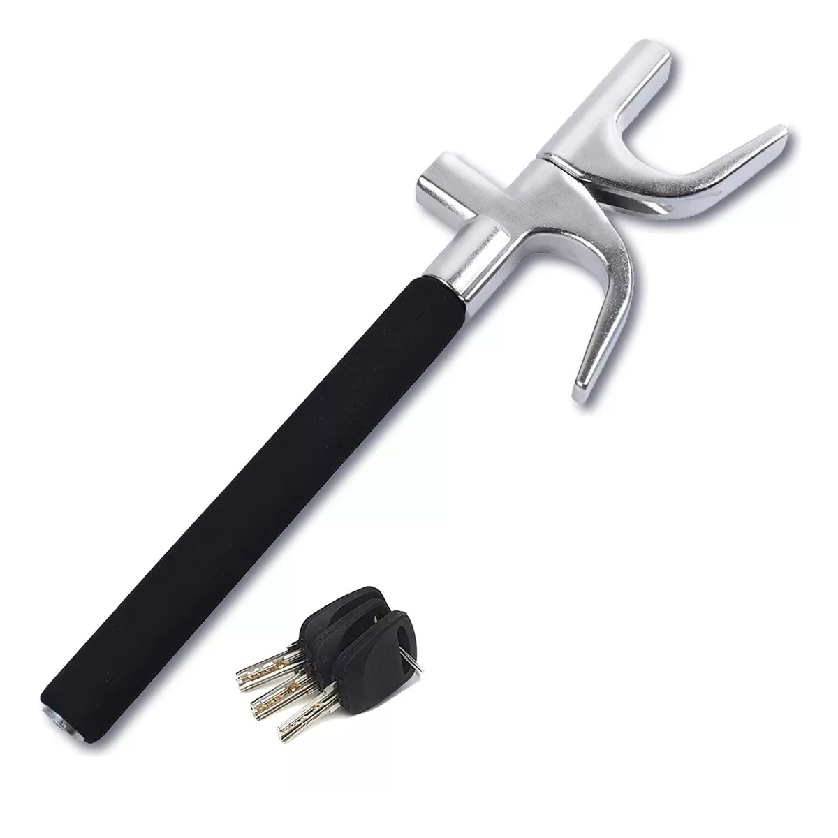 Foto 2 pulgar | Candado Baston Seguro Volante Anti Robo Eo Safe Imports Esi-13819 Plata