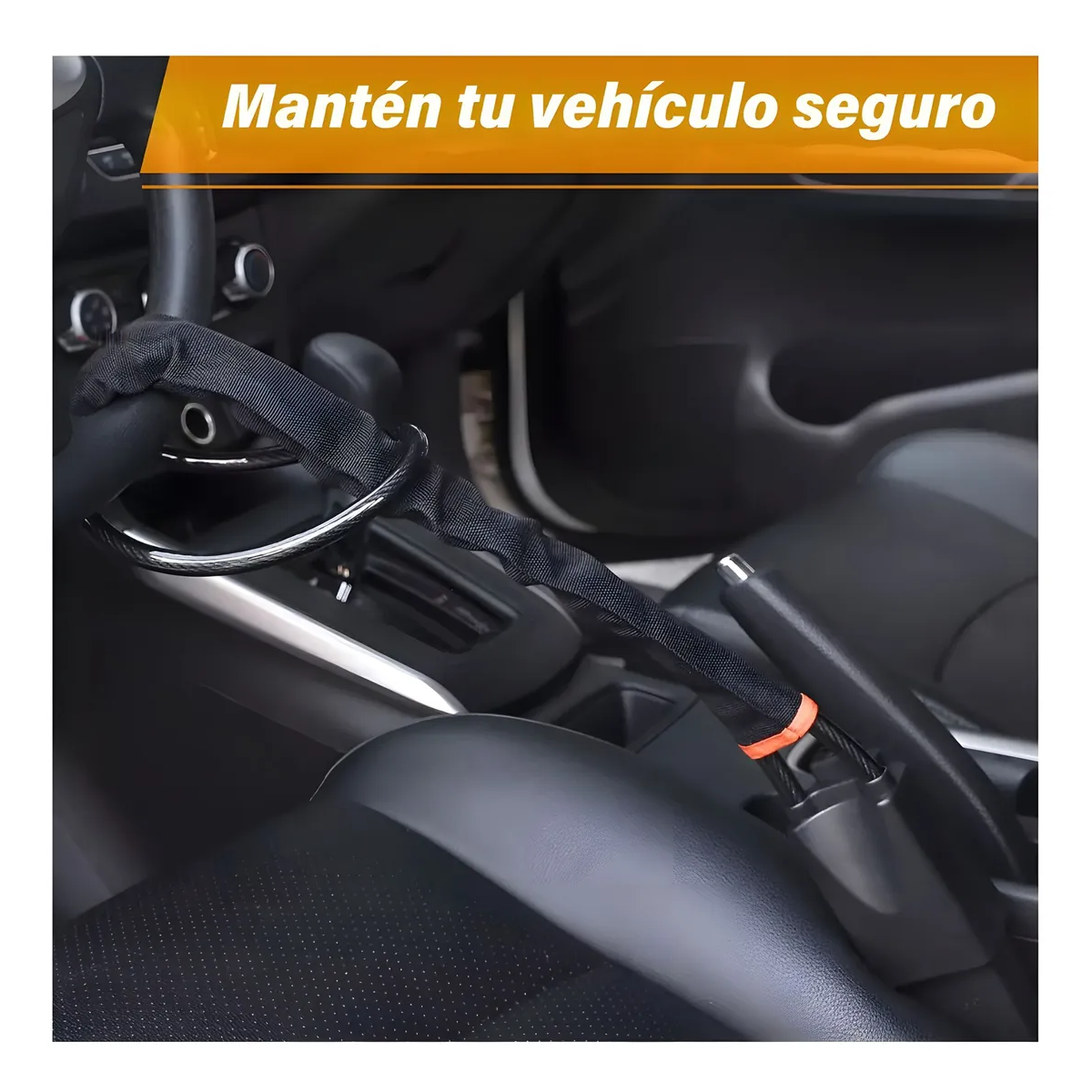 Foto 5 pulgar | Bloqueo De Seguridad Antirrobo Del Volante Del Coche Eo Safe Imports Esi-19971 Azul