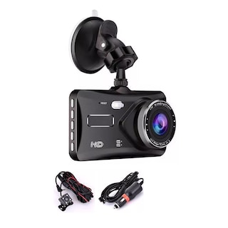 Foto 1 | Grabadora De Conducción 2 Cámaras Y Pantalla Táctil 1080p Hd Eo Safe Imports Esi-14328 Negro