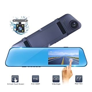 Foto 5 | Cámara Hd Para Automóvil Con Pantalla Táctil De 4.5 Pulgadas