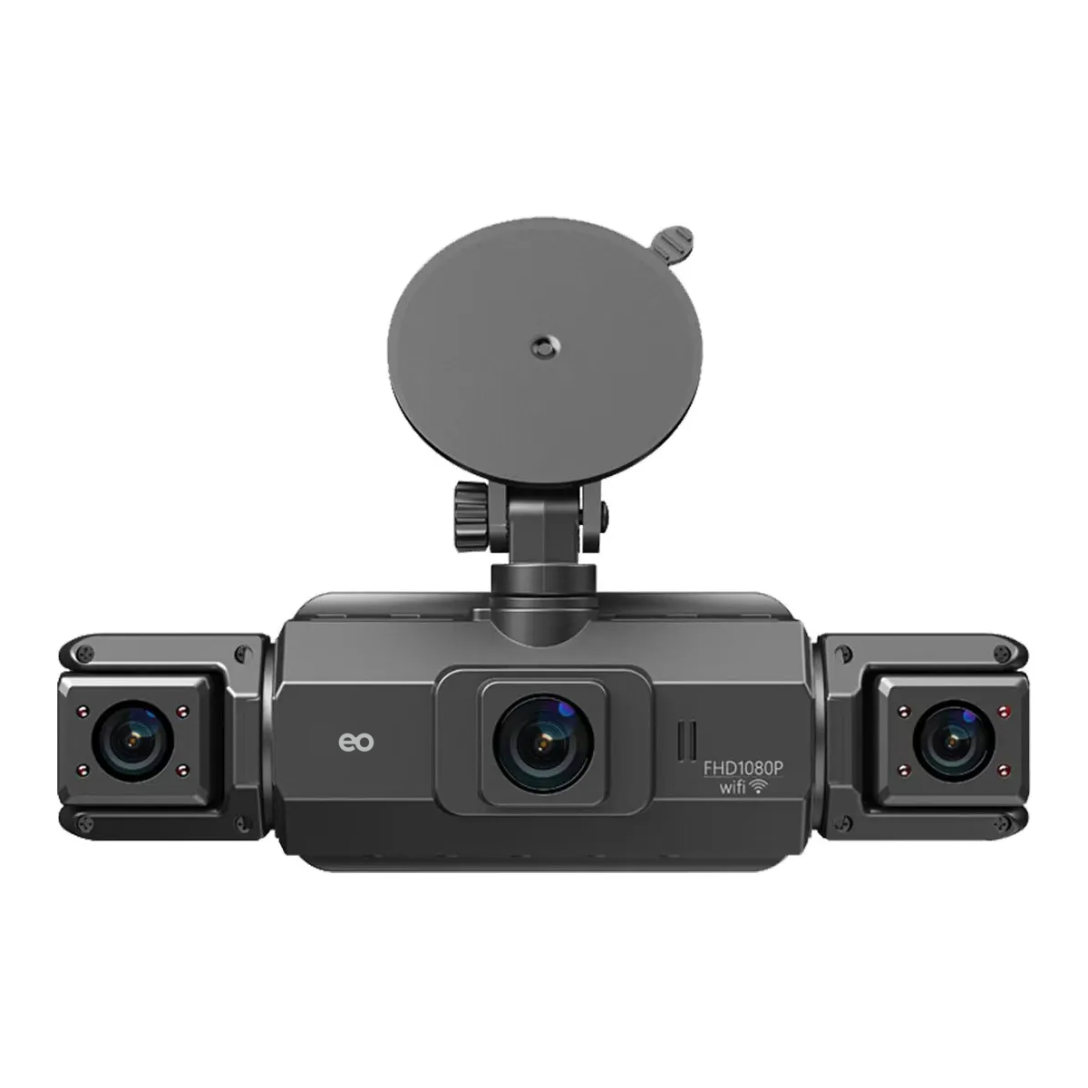 Foto 1 | Cámara Para Auto Dash Cam 4 Cámara Wifi Eo Safe Imports Esi-19715 Gris