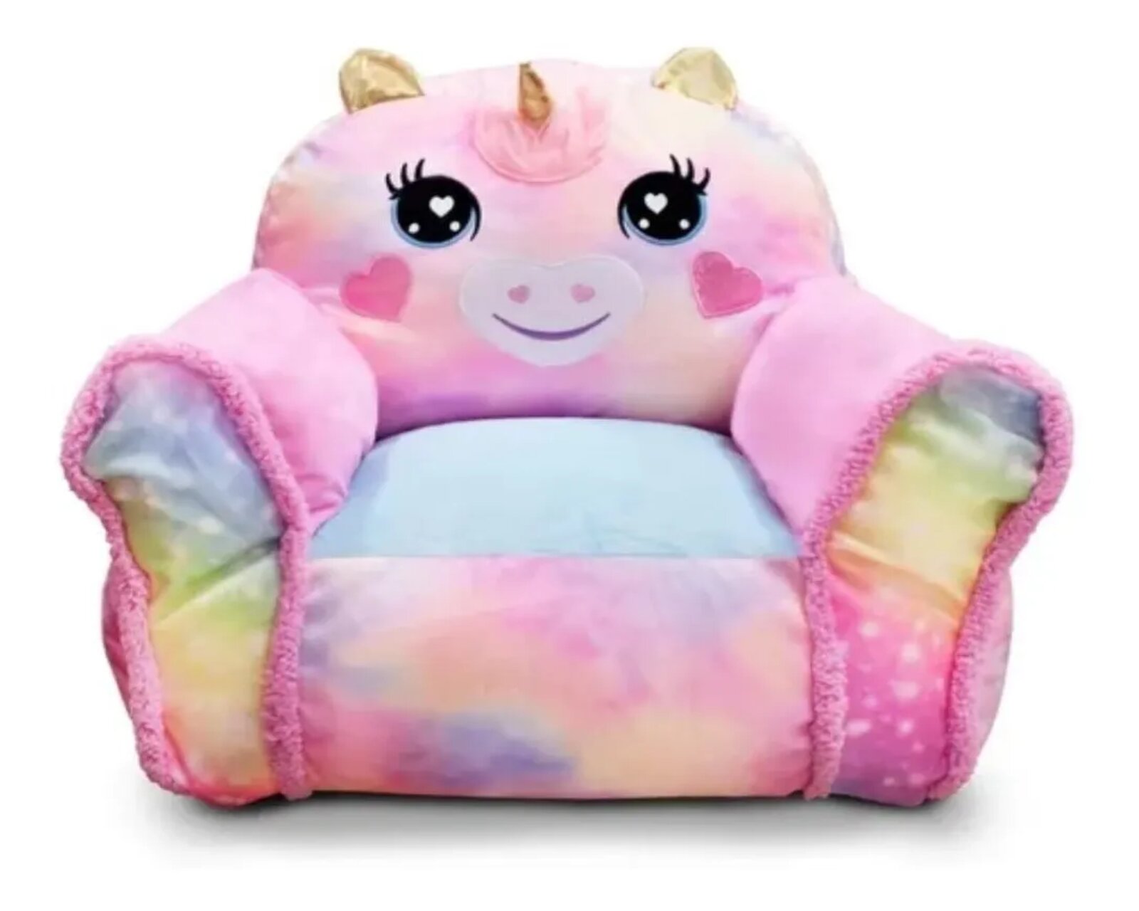 Puff Pequeño Sillón Unicornio Infantil Individual Original