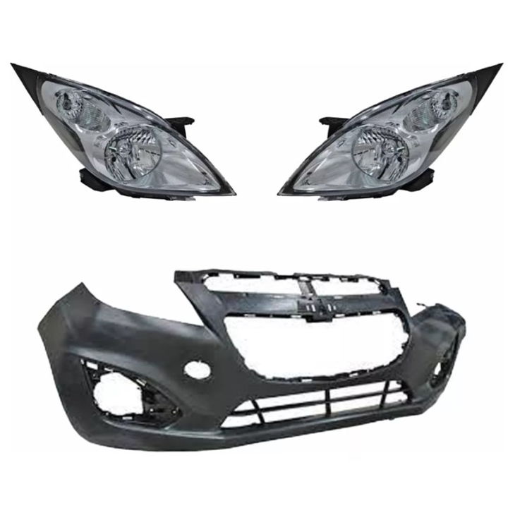 Fascia Delantera Spark Con Faros Principales 13 14 15 16 17